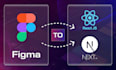 convert figma to next js, figma to react js with tailwindcss