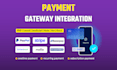 integrate payment gateway like paypal, stripe, mollie