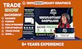 design trade show booth design backdrop exhibition trade show banner