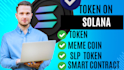 create a solana meme coin, fork and launch like meme coin, spl token, solana def