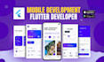 develop the hybrid mobile application using flutter, flutter developer