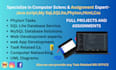develop software and apps using java, python, HTML,mysql