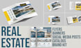 design real estate posts and banners
