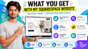 do modern squarespace website design and squrespace wesbite redsign