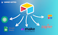 optimize, integrate and automate airtable softr app using zapier and make