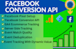setup facebook pixel, conversion API with server site tracking
