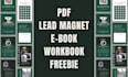 create PDF lead magnet, ebook, workbook, worksheet, report, or brochure design