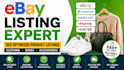 do ebay product listing, ebay SEO optimized, ebay lister