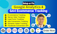 setup google analytics ga4 ecommerce tracking for ecommerce business