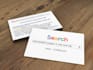 deliver customized web search SEO business card
