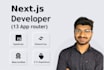 build responsive website using next js and tailwind  as a next js developer