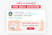 create email signature or clickable HTML email signature