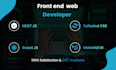 your front end web developer