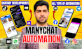 build manychat ai chatbot for instagram, facebook, whatsapp