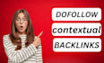 dofollow contextual seo backlinks