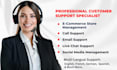 provide a customer support via call, email and live chat