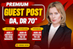 add website high authority directory guest post seo backlinks for link building