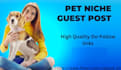 write and publish pet guest posts pet backlinks