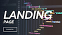 do website design HTML CSS front end with landing page