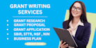 write grant proposals for nin,sbir,nsf,sttr,dod or usaid