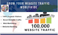 promote your website to real traffic and audience