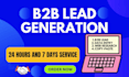 do data entry with b2b leads and web research
