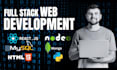 expert fullstack web development, javascript, reactjs nodejs