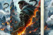 design epic fantasy, recipes, KDP romance book cover