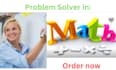 solve your mathematical problems calculus, linear algebra, etc