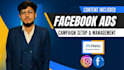 be your facebook ads campaign manager and instagram ad expert