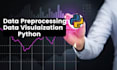 do data preprocessing and data visualization in python