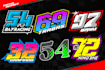 create amazing racing number