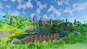 create low poly 3d game environments