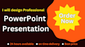 do stunning power point presentation design