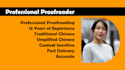 as a career translator expertly proofread chinese or english