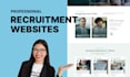 design a professional recruitment agency website