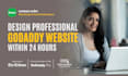 design godaddy website in 24 hrs