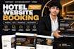 professionally build hotel and resort booking website airbnb