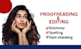 check grammar and spelling by proofreading your writing