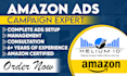setup, manage, and optimize your amazon PPC campaign