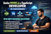 build a dynamic web app API using nodejs react svelte
