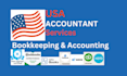 do accounting and bookkeeping for USA clients