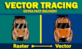 vectorize, redraw, trace, recreate your logo or image