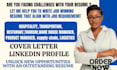 do resume for transportation, supply chain, freight  warehouse and logistics
