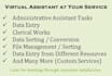 be a virtual assistant internet research PDF to word customer email support VA