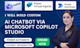 microsoft copilot studio, power virtual agent,power automate flow, ai chatbot