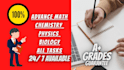 tutor in biology test, course, quiz, assignment and course