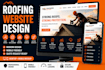 design a modern roofing wordpress website
