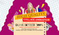 create an animated collage animation video