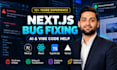fix next js react bugs and debug ai generated or vibe coded apps